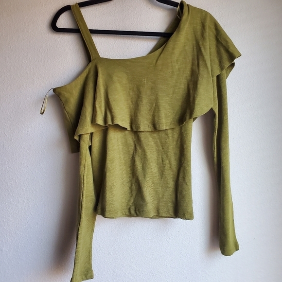 Postmark One Shoulder Top size XS NWT - Picture 3 of 5